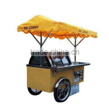 Designer hot sell frozen yogurt and ice cream cart