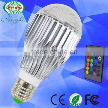 10w RGB LED bulb multicolor changing led night light