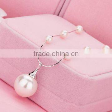 hot sale silver925 jewelry freshwater pearl necklace for female