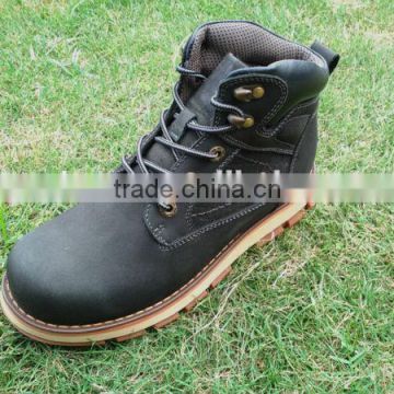 2016 Genuine Leather Safety Work Shoes leather working shoes