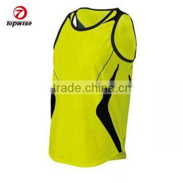 Custom Sublimation High Quality Sleeveless Running Clothing