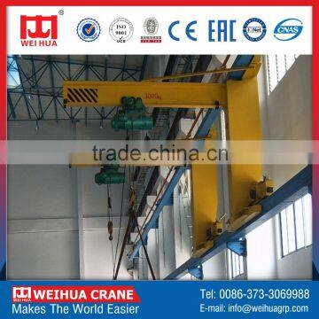 Safe Driving Wall Travelling Jib Crane Price