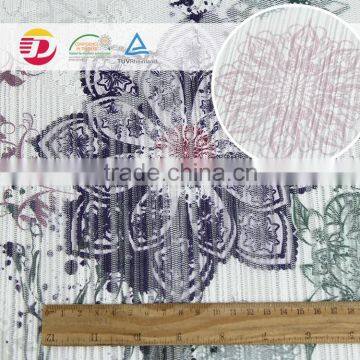 Free Sample National Print Lace Fabric for Sale photo-4