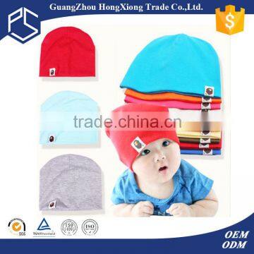 Good quality color custom wholesale soft and gentle newborn baby beanie hats