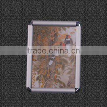 Aluminum Round Corner Poster Snap Frame