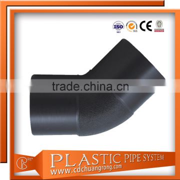 ISO4427/ISO4437 Hdpe /Pvc/Plastic Plumbing Fittings For Water/Gas/Oil Supply (Butt Fusion Fittings)