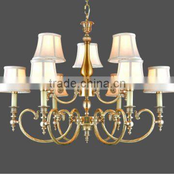 high technology brass pendant lamp classical for hotel