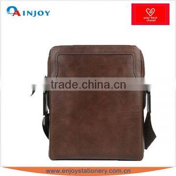 Men Design Thick Italian Leather Strap Shoulder Bag