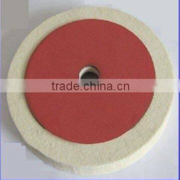 top quality split felt lapping wheel