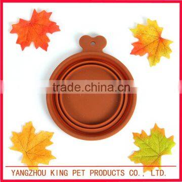 High quality colorful silicone dog bowl dish pet feeding product