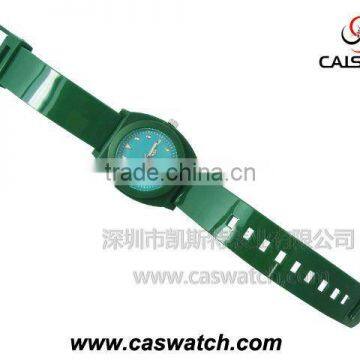 fashion PVC band cheap plastic watch for promotion custom plastic watch for ladies and lovers colorful plastic watch