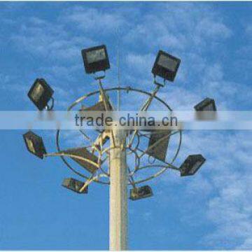 Hot Dip Galvanized High Mast Street Light Pole photo-2