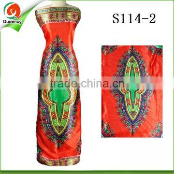 latest design bangalore Silk satin Fabric digital Printed indian Silk Fabric For fashion Dress