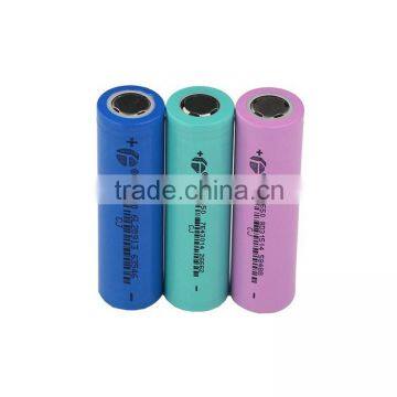 CJ 18650 3.7V/2200mAh li ion rechargeable battery for lantern, lighting, torch