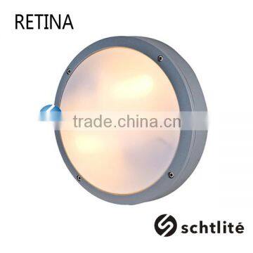 RETINA IP65 outdoor round Aluminum bulkhead wall light