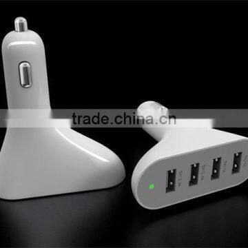 5V 6.8A Output 4 Port USB Car Charger Wholesale Price