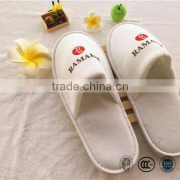 5star hotel velour slipper winter warm indoor slipper with soft sole bathroom slippers