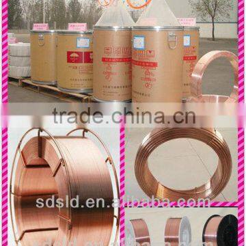 250KG ER70S-6 co2 welding wire drum packing welding wire