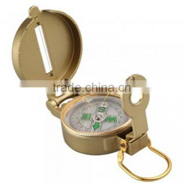 outdoor camping hiking pocket mini foldable lensatic compass