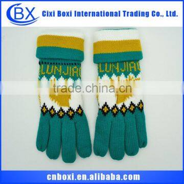 Modern design popular warm custom gloves in bulk