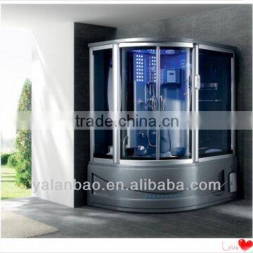 Glass shower cabin /with bridge function sliding door G165