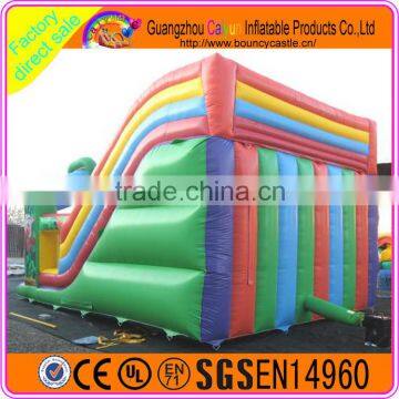 Elephant Design Inflatable Plastic Dry Slide for Sales photo-2