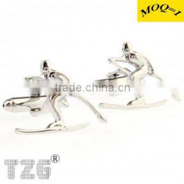 TZG02447 The Popular Ski Cufflink Cuff Link