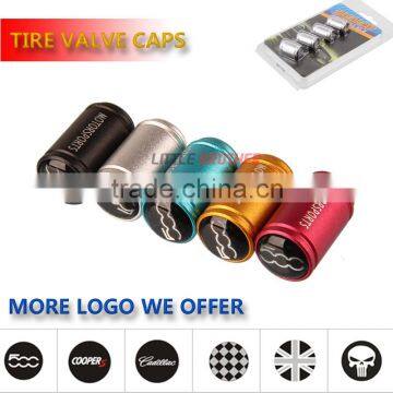 4pcs/set colorful type valve cap