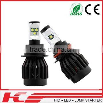 9000lumen 9007 car led headlight 90w brightest headlamp