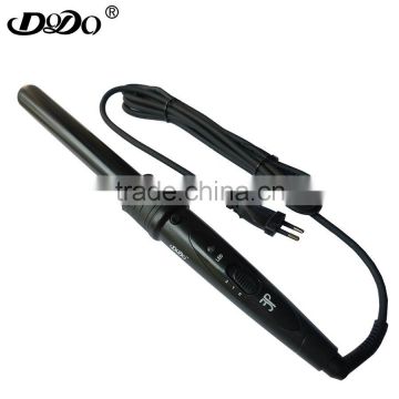 Factory OEM Professional LCD display digital hair wand curling iron