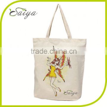 printed extra large canvas tote bag