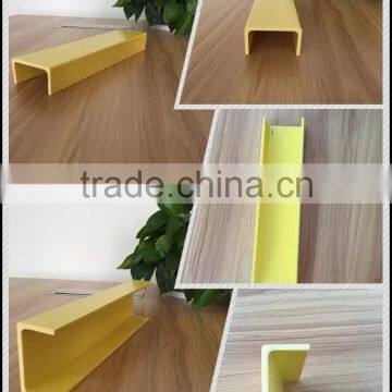 Fiberglasss beam support/FRP Pultruded support Beam,Ladder Material/FRP Channel and FRP I Beam
