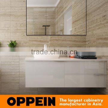 Custom Luxury Ready Made Mirrored Modern Bathroom Vanity Cabinet