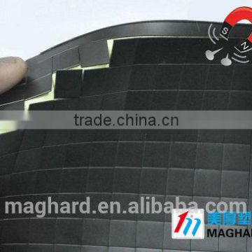 factory directly wholesale Flexible rubber 3M adhesive magnet ,magnet sheet precut