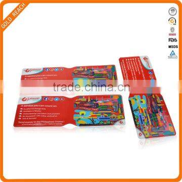 Eco-Friendly PVC Plastic Card Holder for Bank