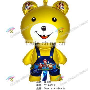 2016 lovely cartoon helium balloons bear foil balloons