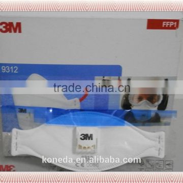 EN149:2001 FFP1 3m mask, 3M 9312 FFP1 surgical mask