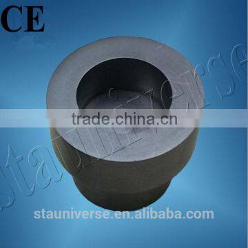 CE melting metal super quality ceramic graphite crucibles