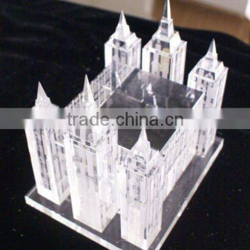 3D Laser Crystal Building