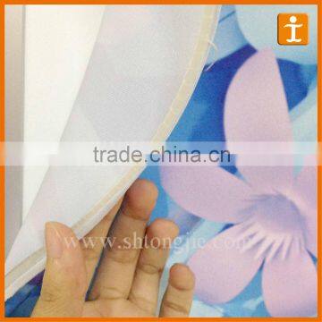 fabric with silicone strip ,banner stand with led light