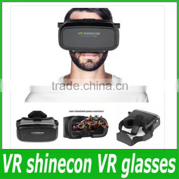 vr shinecon vr glasses 3D Glasses Helmet Google Cardboard Oculus Rift DK2 for iPhone Samsung 4.7 ~ 6 inch Smartphone