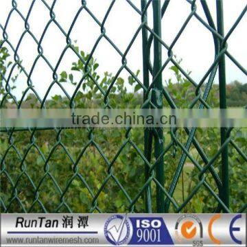 high quality hot dipped galvanized and pvc coated 6ft chain link fence