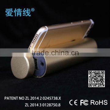 4000mAh Metal Power Bank Speaker For IPhone 6s Backup Battery Speaker ,bluetooth Speaker Battery,Mini Music Speaker Power Bank