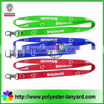 Dye sublimation lanyard