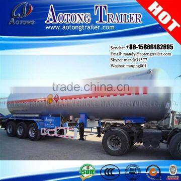 ASME 40 cbm to 60 cbm butadiene lpg tank semi trailer,17 tons to 30 tons isobutane lpg trailer, ammonia lpg tank trailers