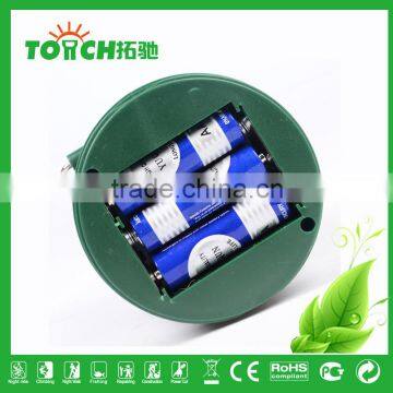 Green Color Solar Charge Camping Light With Charger 3*AA Battery Lantern CE RoHS Certification photo-5