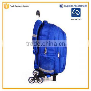 2016 China Sannovo Wholesale Latest Fashion Superman School Trolley Bags for Boys Supplier's Choice photo-4