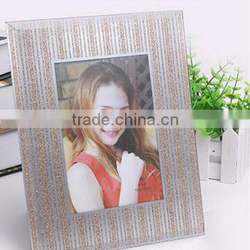 wholesale popular hot sexy girl picture shinning painting glass mirror photo frame
