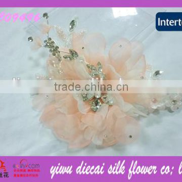 Handmade Rhinestone Center Flower Hair Wedding Accessories