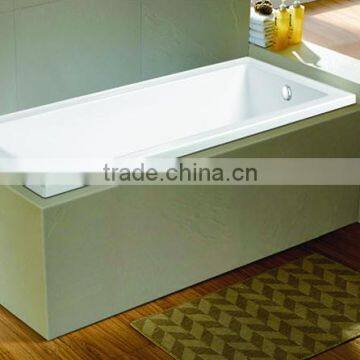 cUPC certified full recessed drop in bathtub sizes, cheap bathtub, simple bathtub